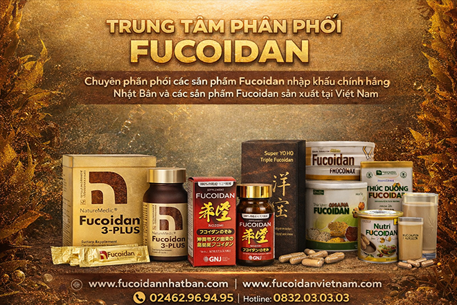 Văn Phòng Fucoidan Việt Nam thông báo chuyển địa điểm kinh doanh và tuần lễ khuyến mại đặc biệt có 1 o 2